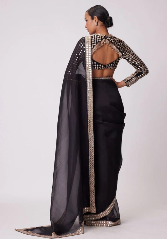 Precious Rangoli Silk Black Color Saree