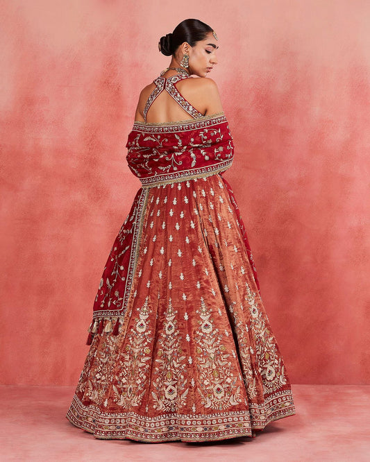 Bridal Wear With Heavy Work Lehenga Choli