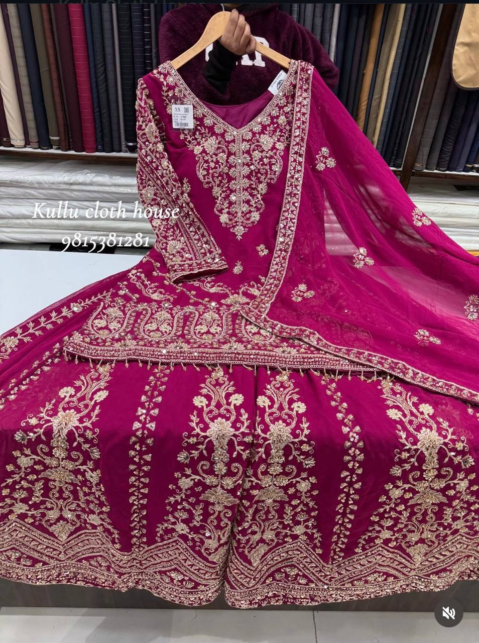 Bollywood Style Pink Color Pure Vichitra Silk Sharara Suit With Dupatta