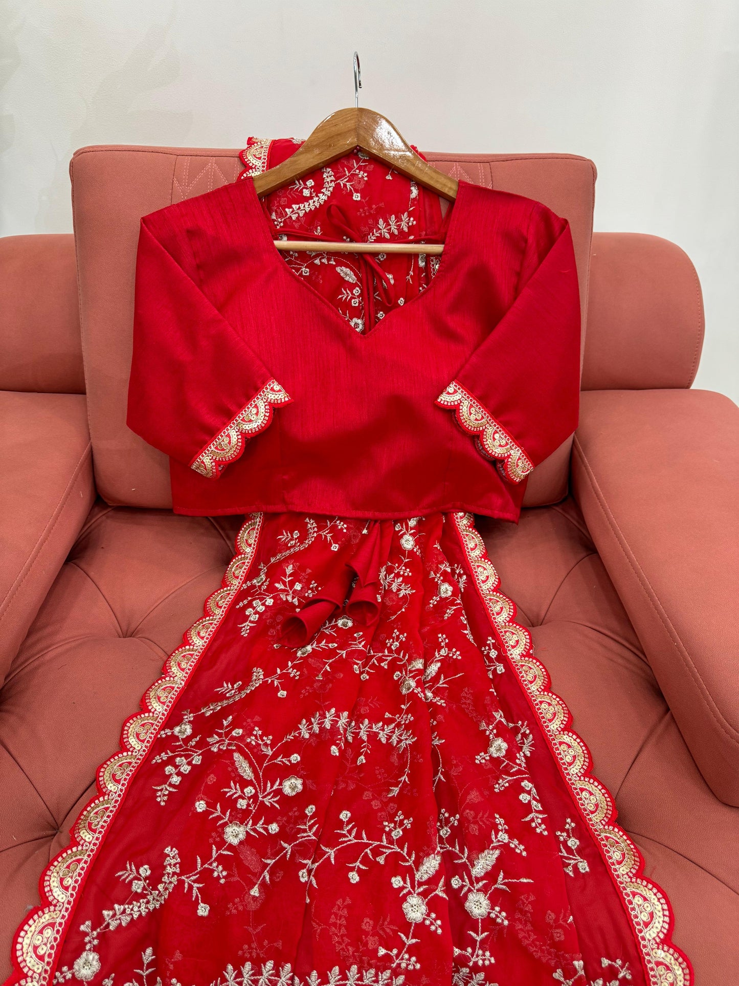 Peaceful Red Color Heavy Tabby Silk With Coding With Sequence Work Designer Saree