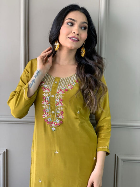 Beautifully designed that seamlessly combines tradition Kurta Set