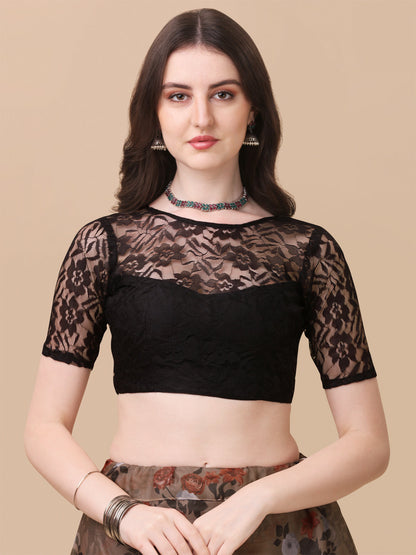 Digital Printed Brown Color Organza Lehenga Choli