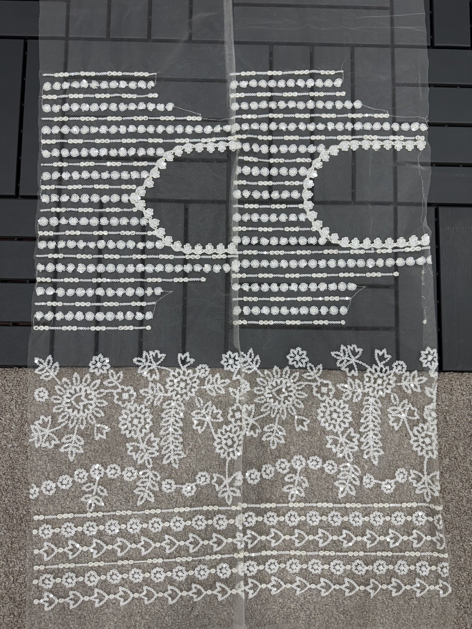 Captivating Embroidery Work White Color Designer Saree