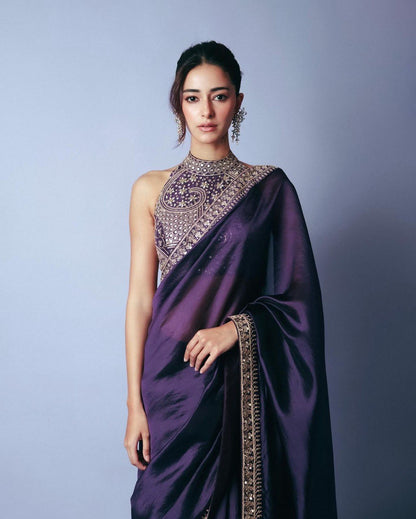 Party Wear Rangoli Silk With Coding Sequence Saree With Designer Blouse