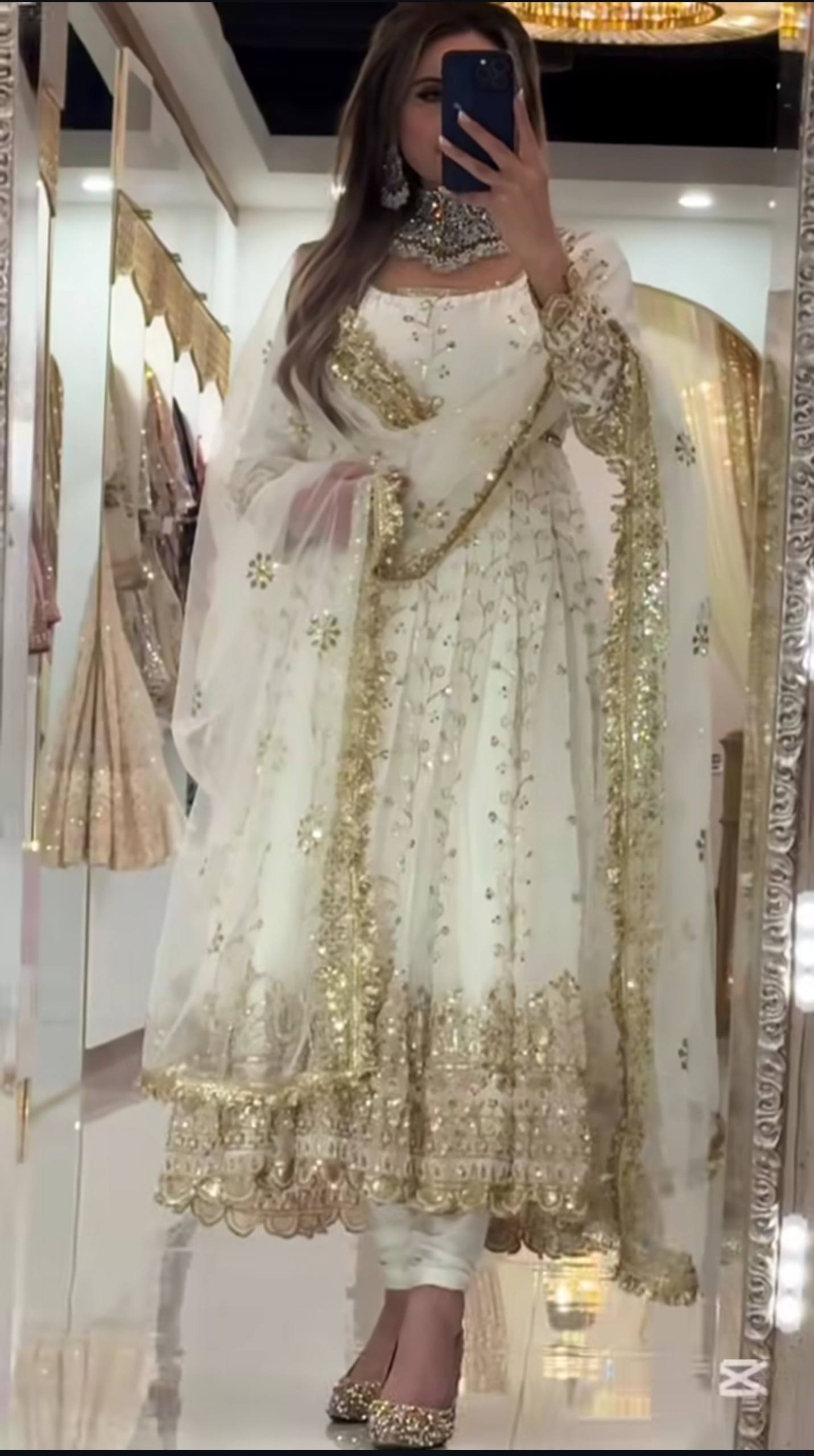 Fancy Wear Georgette Embroidered Designer Anarkali Suit