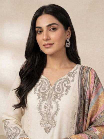 Wedding Wear Off White Color Designer Star Georgette Plazzo Suit