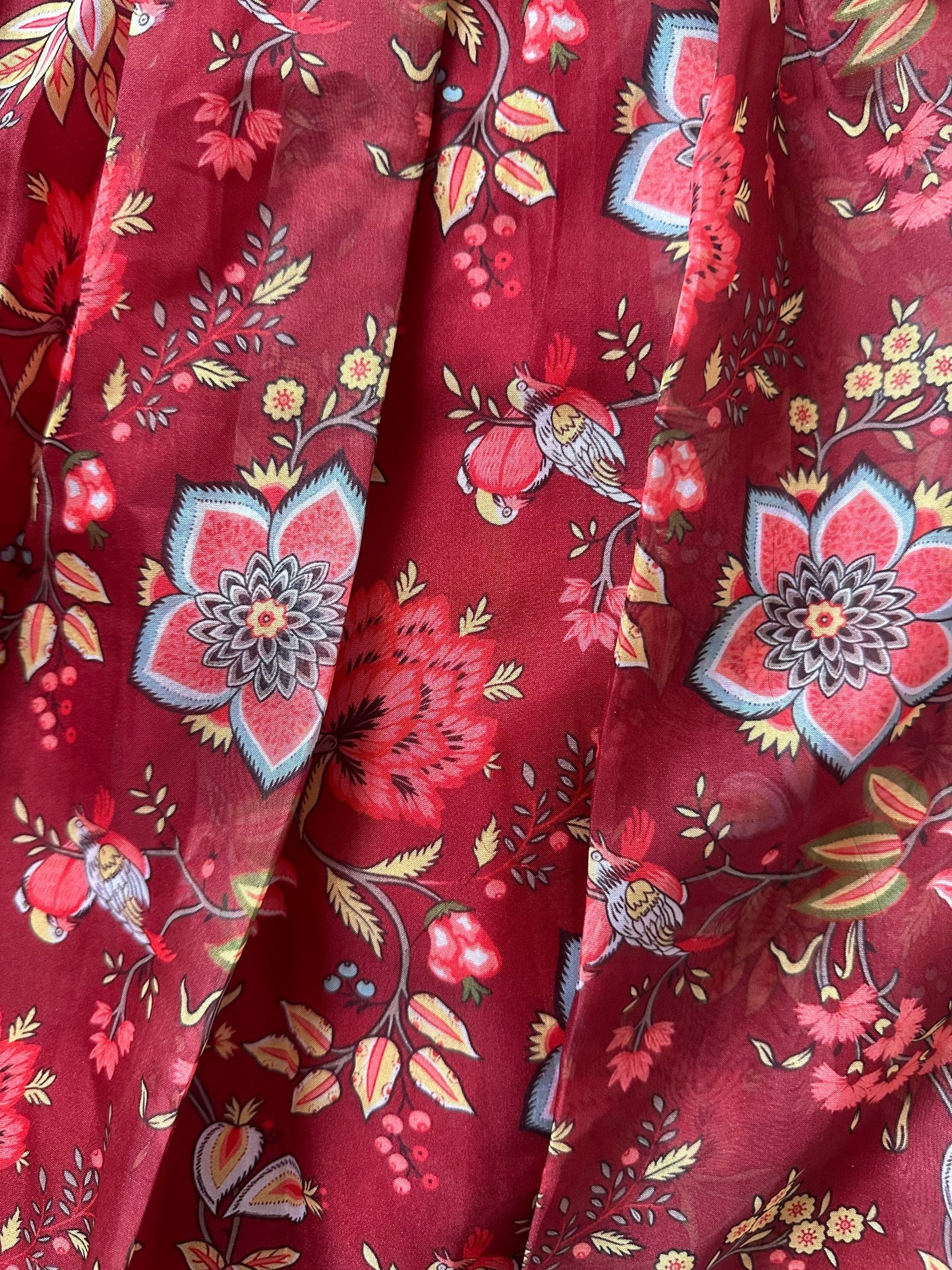 Fancy Maroon Color Stlish Floral Printed Lehenga Choli
