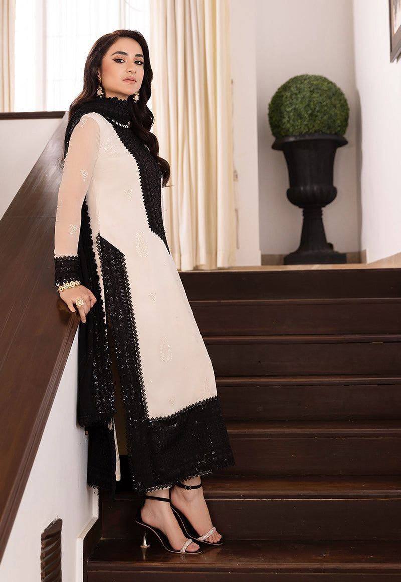 Graceful Black Color Palazzo Suit With Dupatta