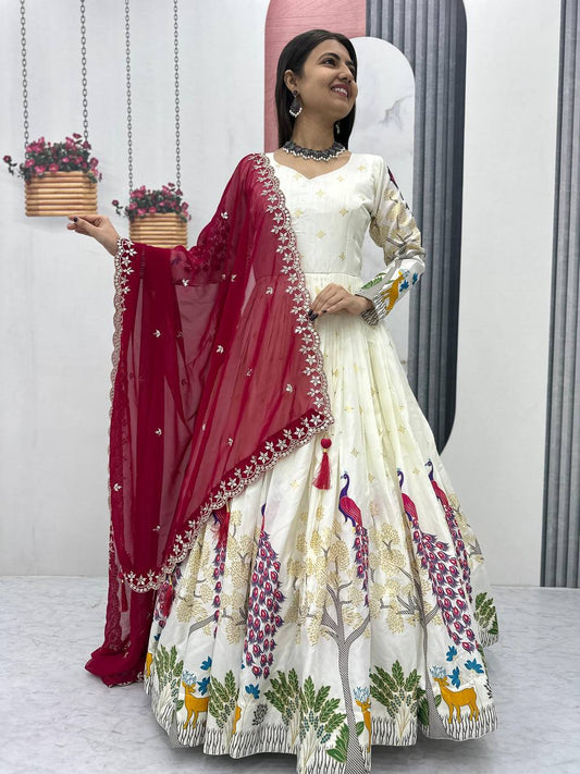 Wedding Pink Color Wear Dola Silk With Mill Print And Foil Work Designer Lehenga Choli