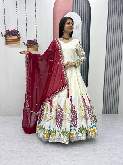 Wedding Pink Color Wear Dola Silk With Mill Print And Foil Work Designer Lehenga Choli