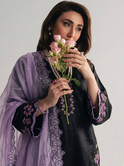 Marriage Special Purple Color Sequence Embroidered Farshi Suit With Dupatta