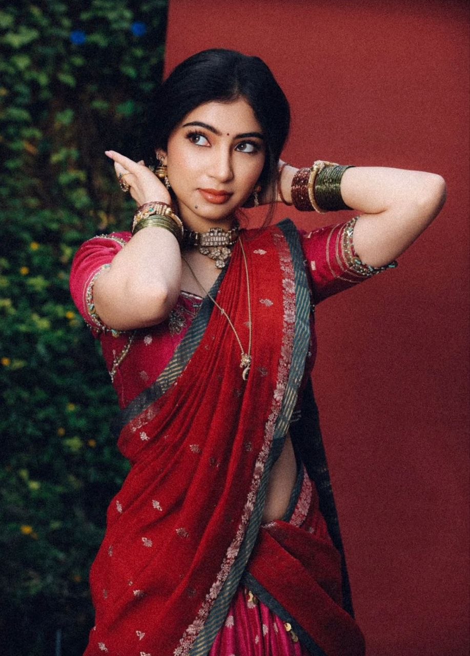 Celebrity Wear Pink Color Embroidery Sequin Work Soft Silk Lehenga Choli
