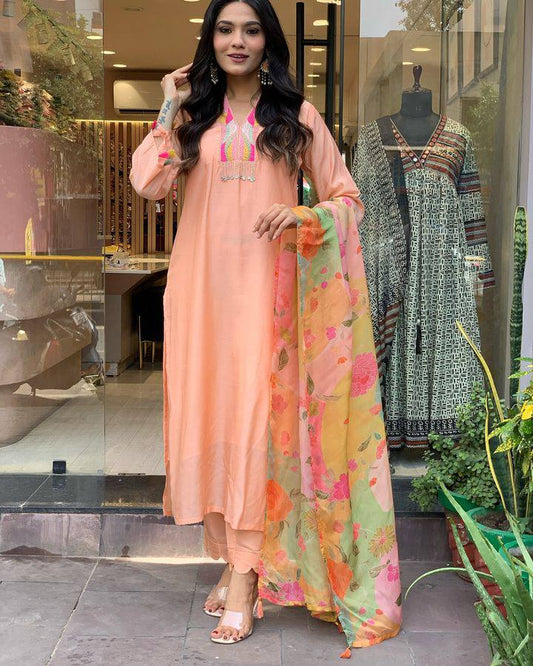 Beautifully designed that seamlessly combines tradition kurta set
