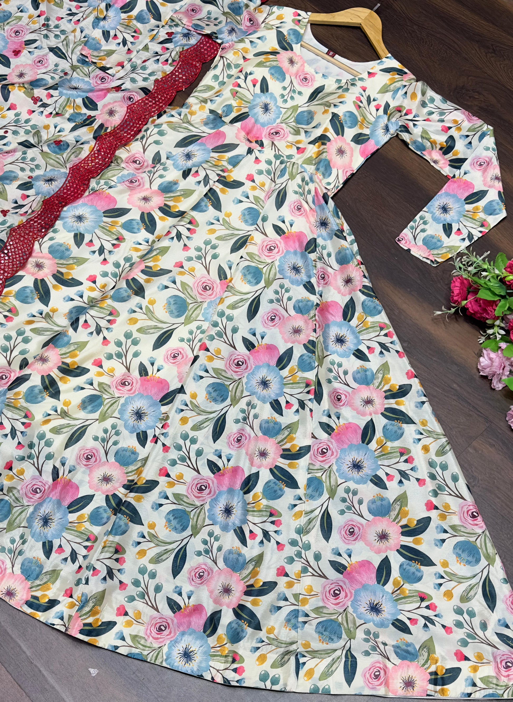 Captivating Sinon Multicolor Gown