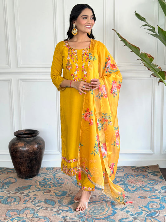 Beautifully designed that seamlessly combines tradition kurta set