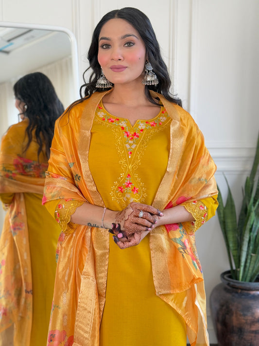 Beautifully designed that seamlessly combines tradition kurta set