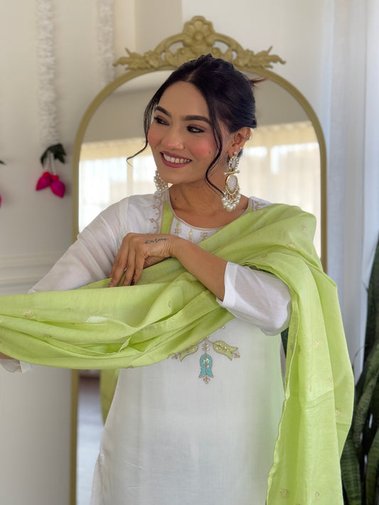 Elegent Beautifully designed that seamlessly combines tradition kurta set