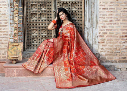 Red Color Marvelous  Soft Silk Saree