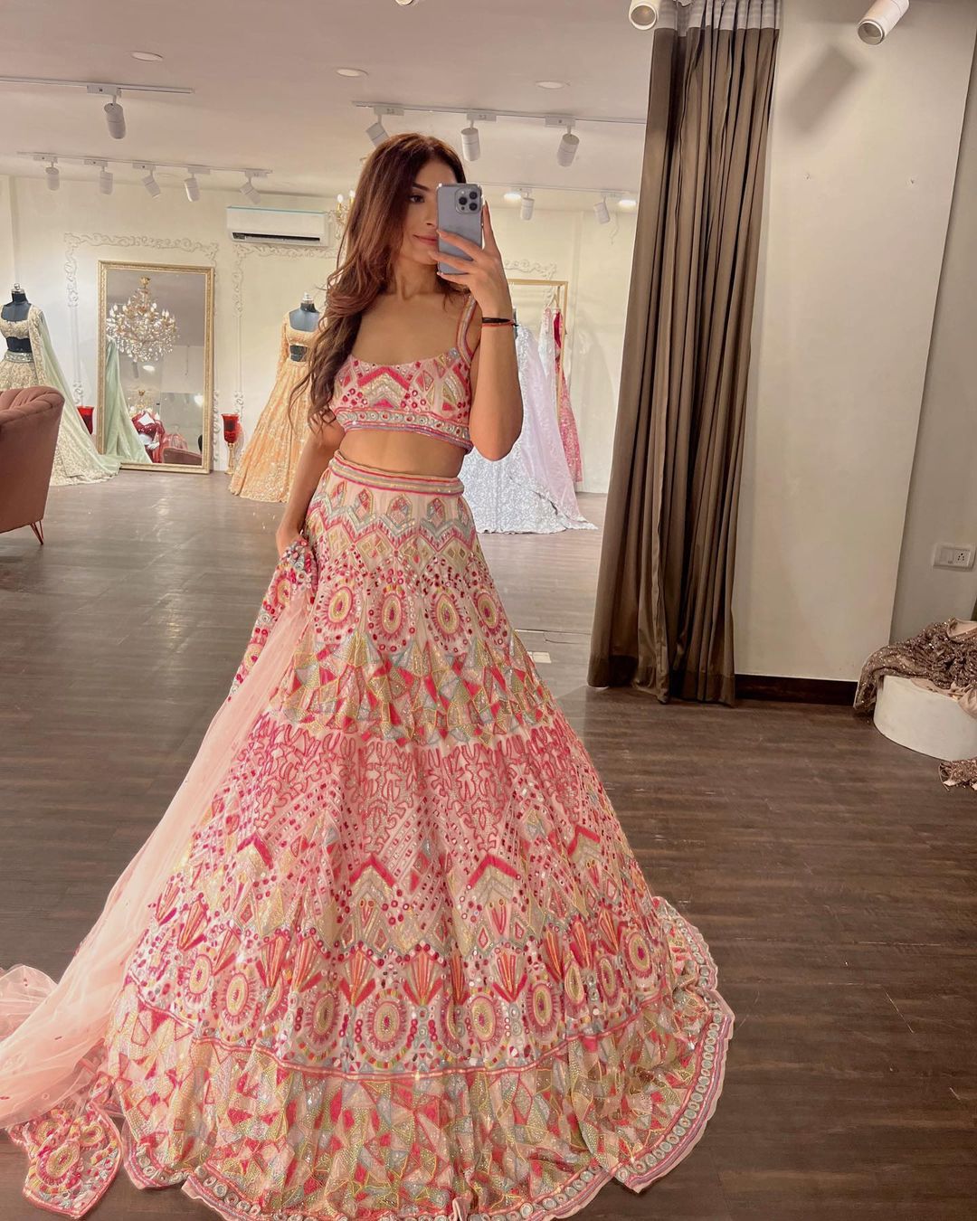 Wonderful Off White Color Multi Work Lehenga Choli