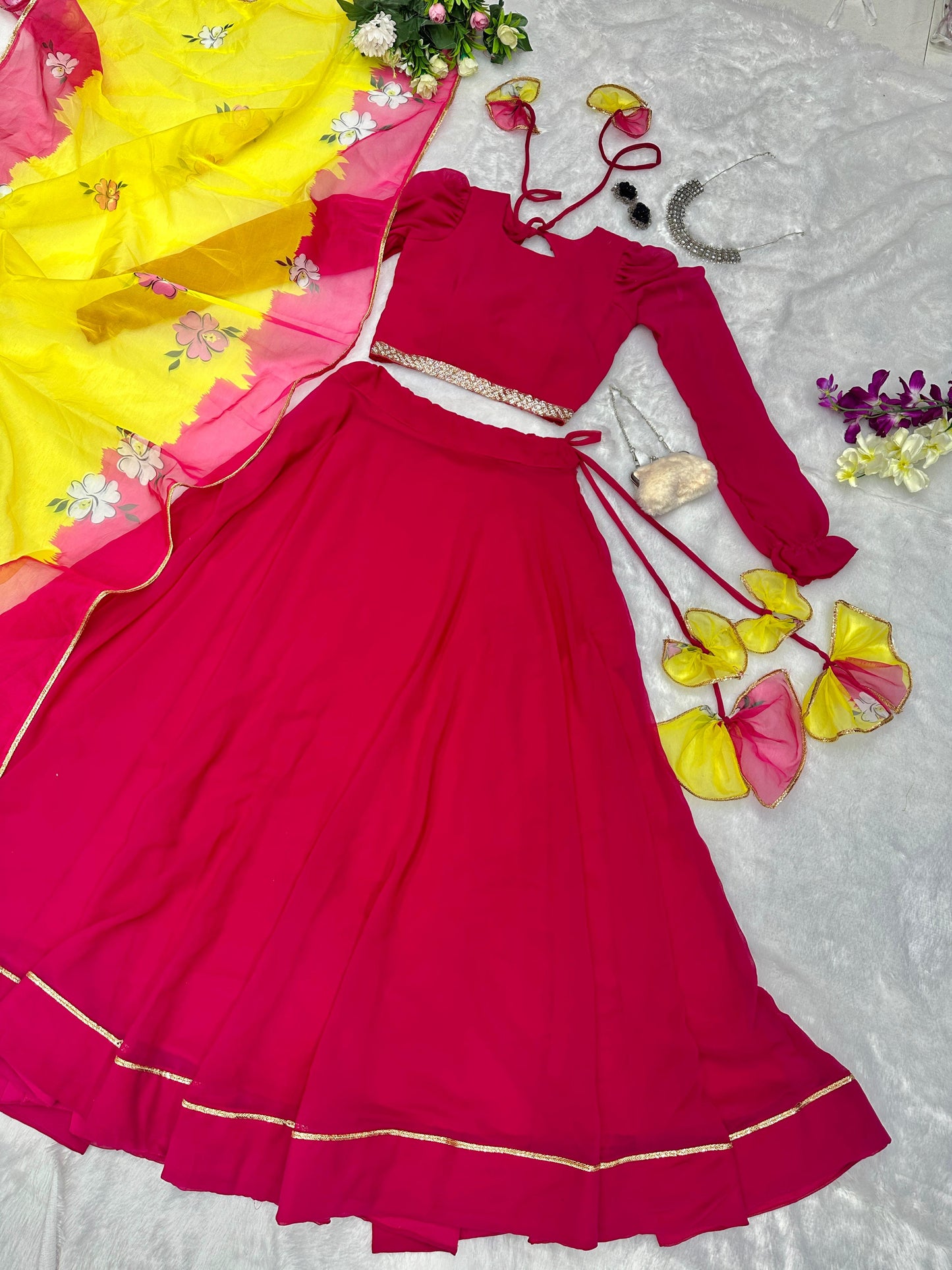 Pink Color Lehenga Choli
