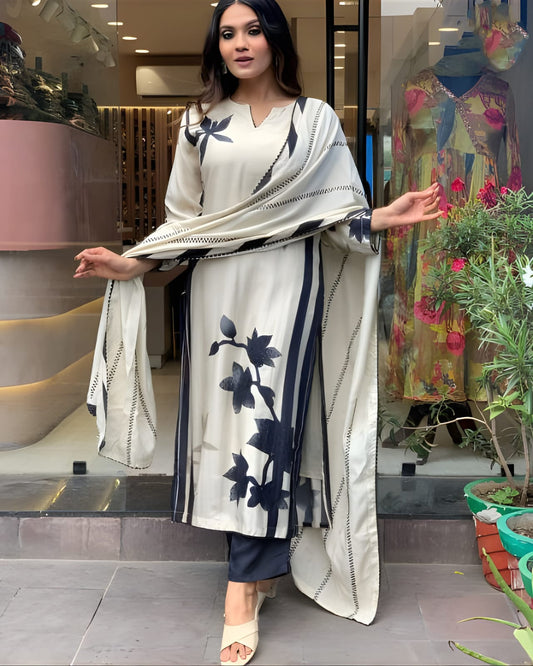 Elegent Beautifully designed that seamlessly combines tradition kurta set