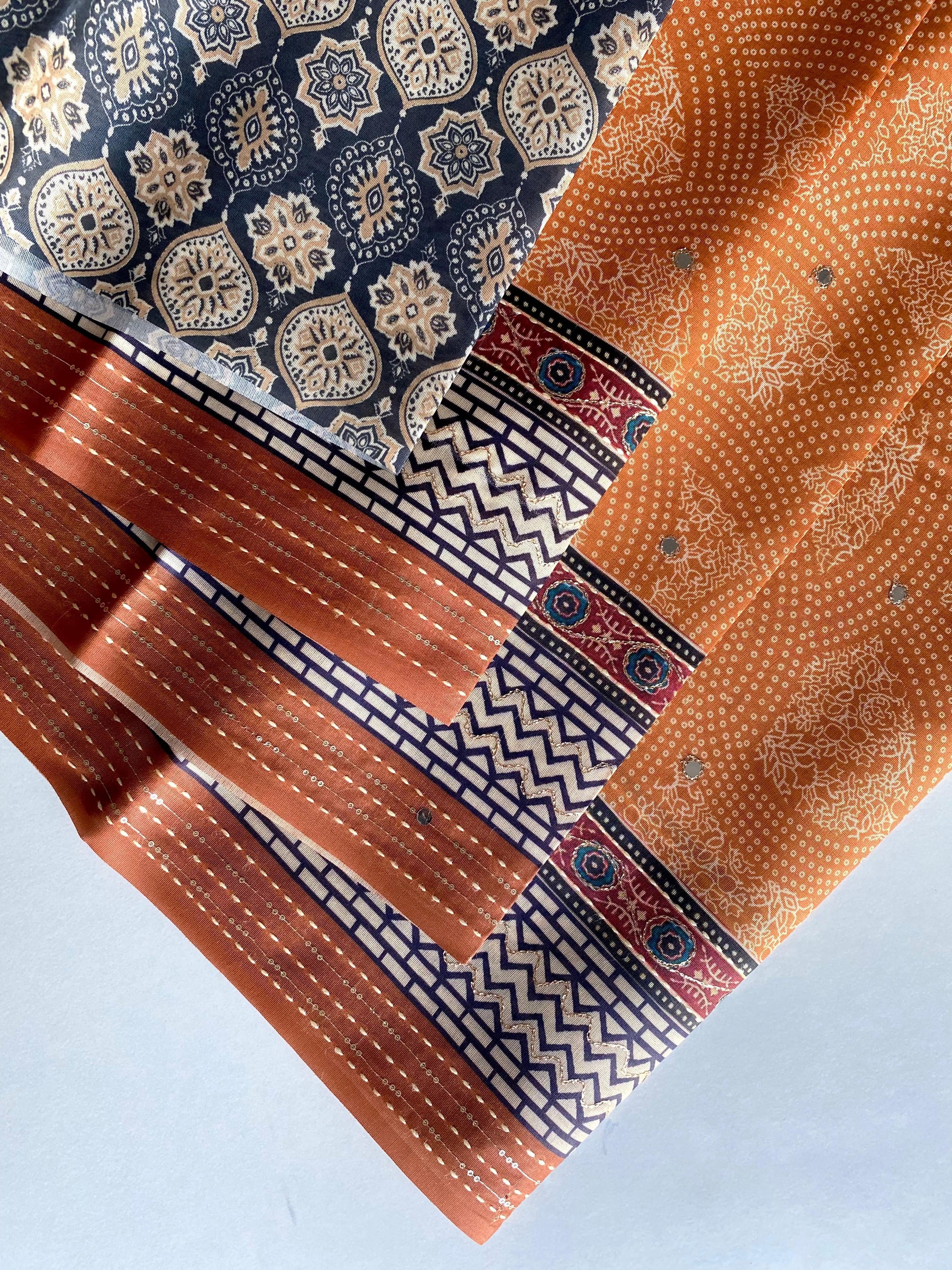 Elegant Bandhani Prints Mustard Color Saree