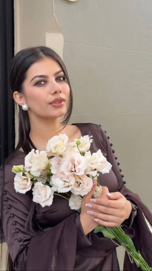 Charming Wine Color Plain Patiala Suit